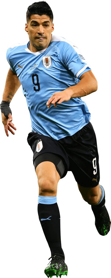 Luis Suarez Uruguay football render - FootyRenders