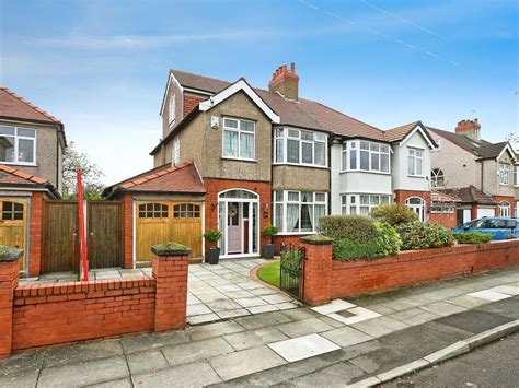 4 bed semi-detached house for sale in Brentwood Avenue, Crosby ...