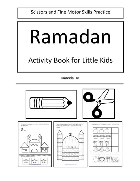 ILMA Education: Free Download: Ramadan Activity Book for Little Kids