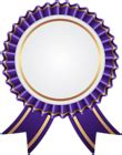 Purple Rosette Ribbon Transparent Clipart | Gallery Yopriceville - High-Quality Free Images and ...