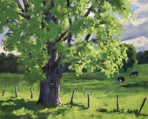 How to Paint Trees and Leaves — Samuel Earp Artist