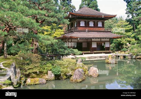 Pagoda in Japanese garden, Japan Stock Photo - Alamy