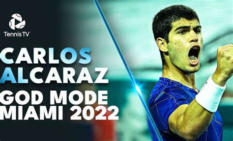 Carlos Alcaraz GOD MODE in Miami! 🤩 | Miami 2022 Champion Highlights ...