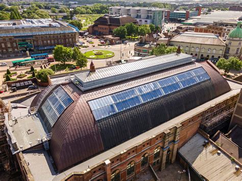 Market Hall marks completion of roof restoration - Marketing Derby