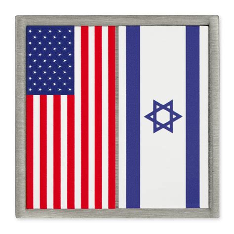 U.S.A. and Israel Flag Pin Made in the USA - PinMart