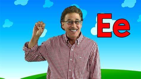 Letter E | Sing and Learn the Letters of the Alphabet | Learn the Letter E | Jack Hartmann - YouTube