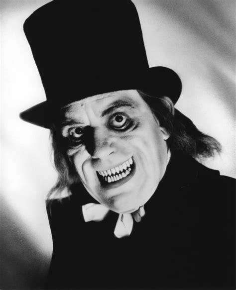 Lon Chaney as the Man in the Beaver Hat from the Lost Silent Film "London After Midnight" (1927 ...