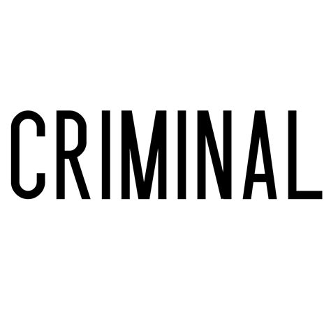 Criminal Logos