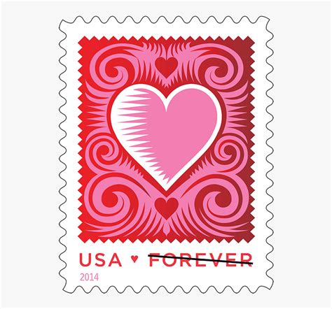 Love Stamp - Usps Love Stamps, HD Png Download - kindpng