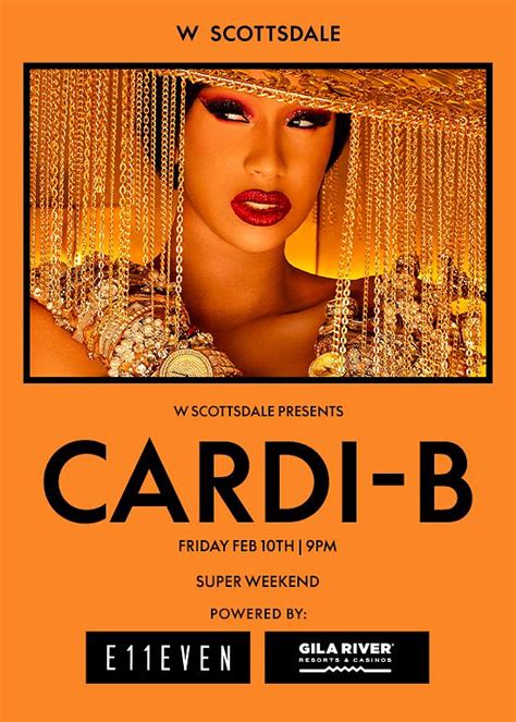 Cardi B Tickets at W Scottsdale in Scottsdale by W Scottsdale | Tixr