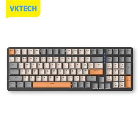 [Vktech] 100 Keys NKRO PC Mechanical Backlight Wired Gaming Keyboard for Office Desktop | Lazada