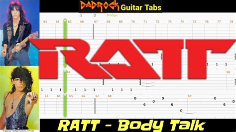 Body Talk - RATT - Guitar TABS Lesson - YouTube