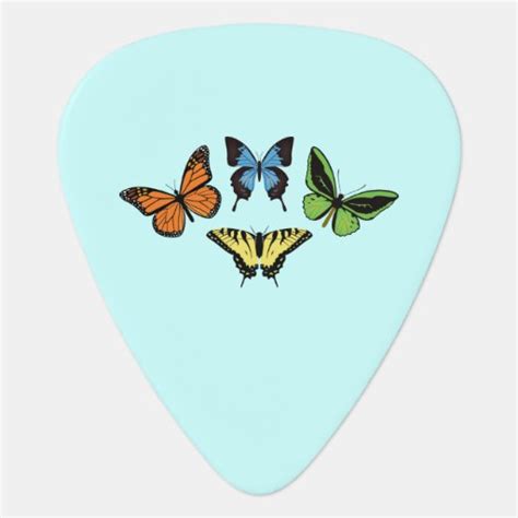 Butterfly Guitar Pick | Zazzle