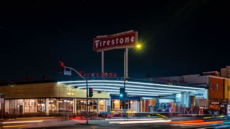 Historic Firestone Building Home to All Season Brewing and Chicas Tacos - Eater LA