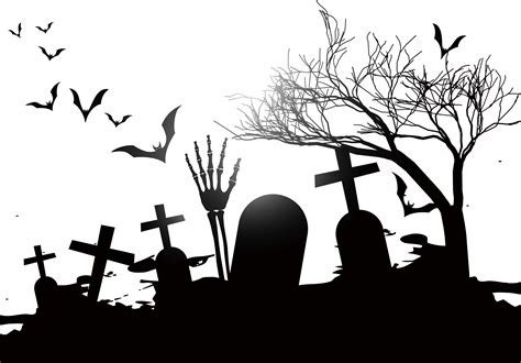 cemetery png download - 3283*2290 - Free Transparent The Halloween Tree png Download. - Clip Art ...