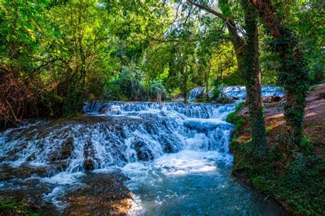 The Monasterio De Piedra Park in Nuevalos, Spain, in a Hundred-year-old ...