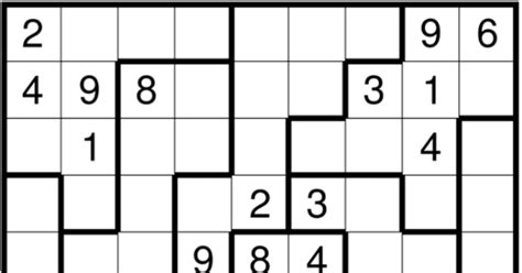 Irregular Sudoku Puzzles (Fun With Sudoku #355, #356)