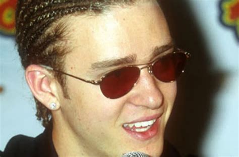 Justin Timberlake - Rappers and Singers Who Tried Cornrows and Failed ...