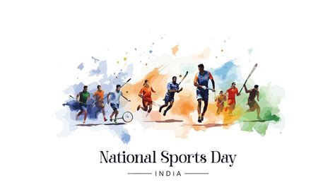 29 august India celebrates National Sports Day of India banner design ...