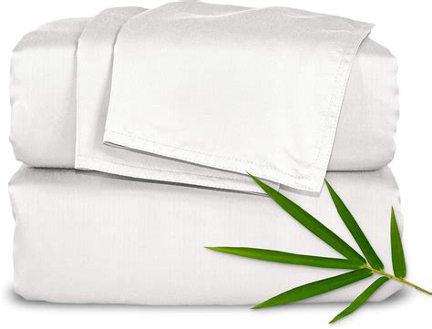 Pure Bamboo Sheets - Queen Size Bed Sheets 4-pc Set - 100% Organic Bamboo - Incredibly Soft ...