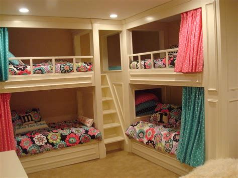 Our new bunk room :) | Cool bunk beds, Bunk bed designs, Small girls bedrooms