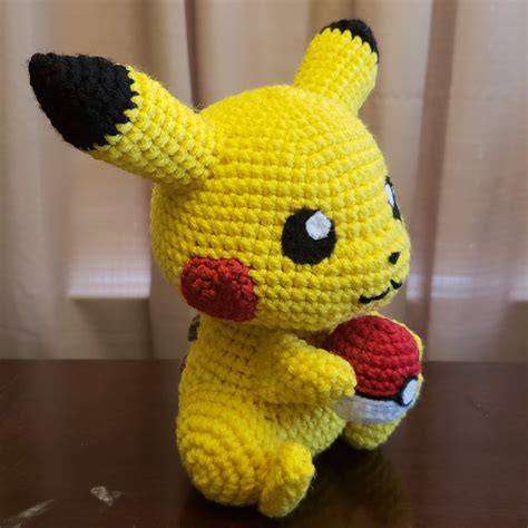 Free Pikachu Amigurumi Pattern — 1Up Crochet