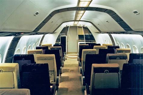 ¿Cómo era la cabina del Boeing 2707?