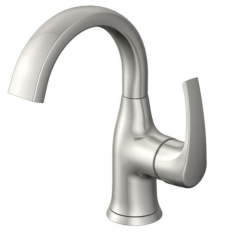 Jacuzzi Lyndsay Brushed Nickel 1-Handle Single Hole WaterSense Bathroom ...