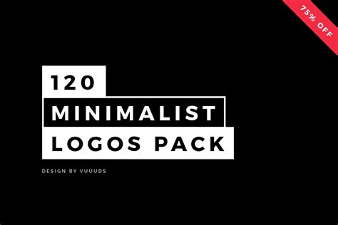 120 Minimalist Logos Pack | Creative Illustrator Templates ~ Creative Market