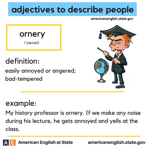 Definition Of Ornery In A Sentence - DEFNITI