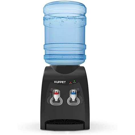 KUPPET Top Loding Electrical Cooling Water Dispenser,3 or 5 Gallon Bottle,Hot& Cold Water,Anti ...