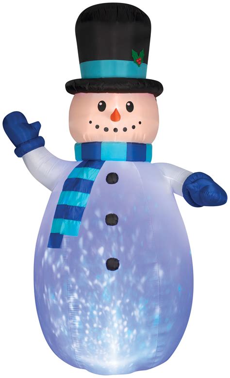 Airblown 12ft Snowman Inflatable With Lights