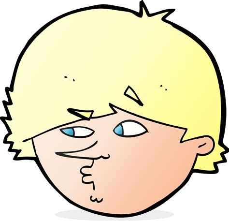 cartoon suspicious man 12283184 Vector Art at Vecteezy