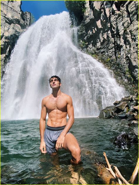 Joey King Swims Under a Waterfall with Taylor Zakhar Perez During Post ...