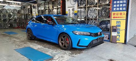 Honda Civic Type-R FL5 Blue Rays Volk TE37 Ultra M-Spec Wheel | Wheel Front