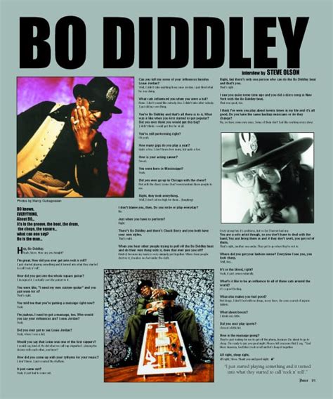 BO DIDDLEY | Juice Magazine