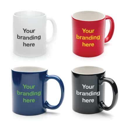 Personalised Mugs - Promotional, Branded Logo Mugs - Custom