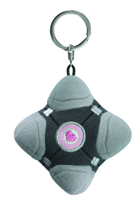 Portal Original Weighted Companion Cube Plush Keychain | Funko Universe ...