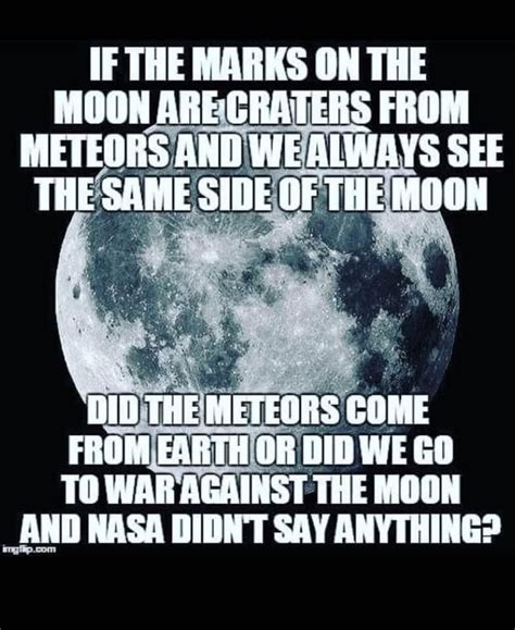 Moon craters…🤔 : r/globeskepticism