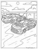 18 NASCAR Coloring Pages Free PDF Printables sketch template