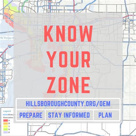 Hillsborough County Evacuation Zone Map - Maps For You