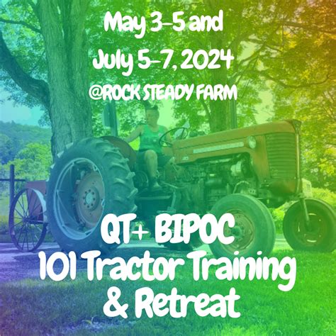 Tractor Training — Rock Steady Farm