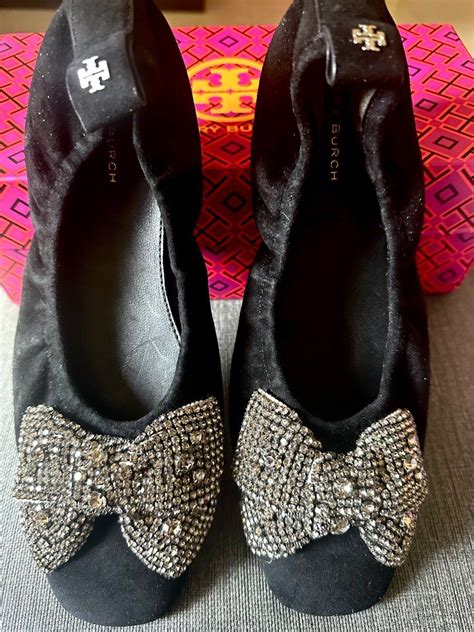 Tory Burch Studded Flats on Carousell