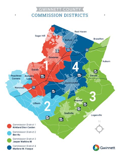 Printable Map Of Gwinnett Hall Forsyth - Free Printable Download