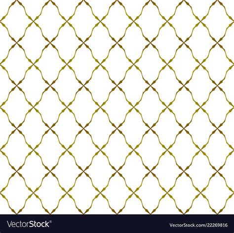 White and gold pattern background Royalty Free Vector Image