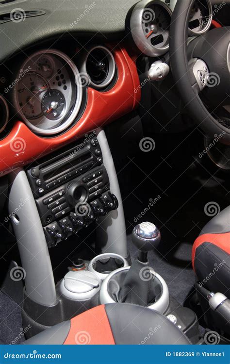 Interior of a car stock image. Image of cooper, speed - 1882369