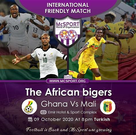 A – 2020 Match – Ghana vs Mali – McSport