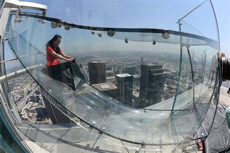 Discovering Skyspace, And a Glass Slide, At U.S. Bank Tower | News ...