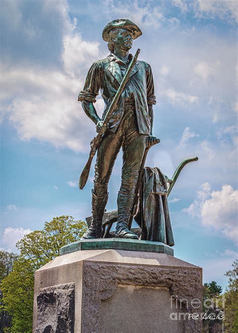 Minuteman Statue Photograph by Pat Lucas - Pixels