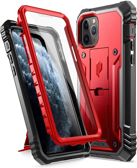 iPhone 11 Pro Case, Poetic Full-Body Dual-Layer Shockproof Rugged Protective Cover with ...